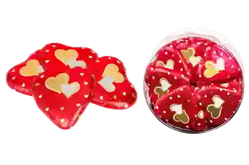 Corazón de chocolate